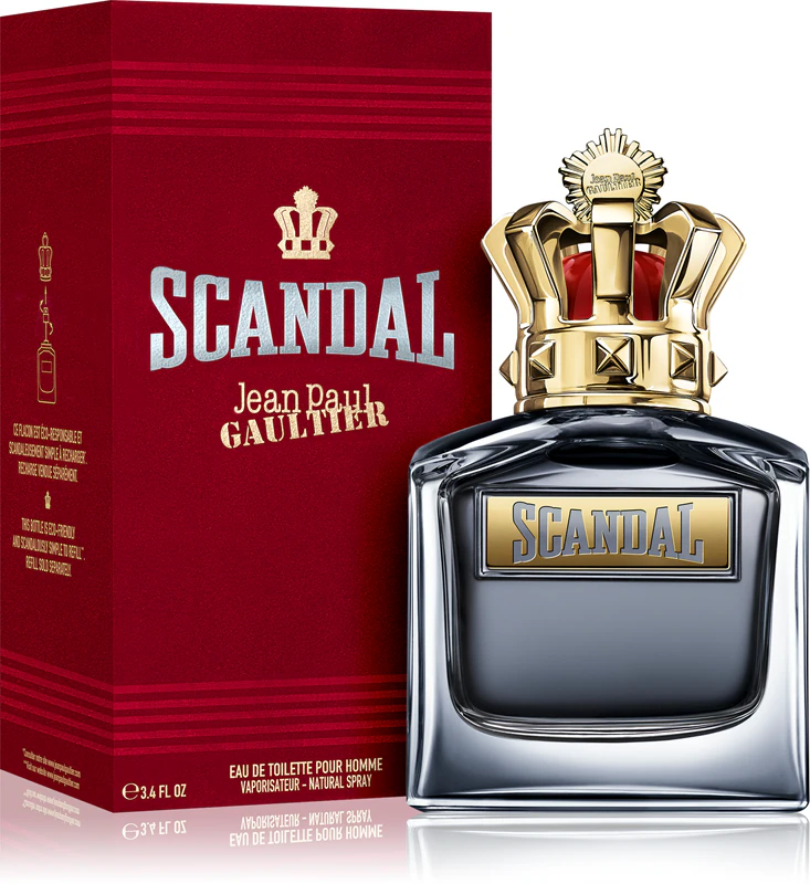 Naplniteľná toaletná voda Jean Paul Gaultier Scandal Pour Homme pre mužov