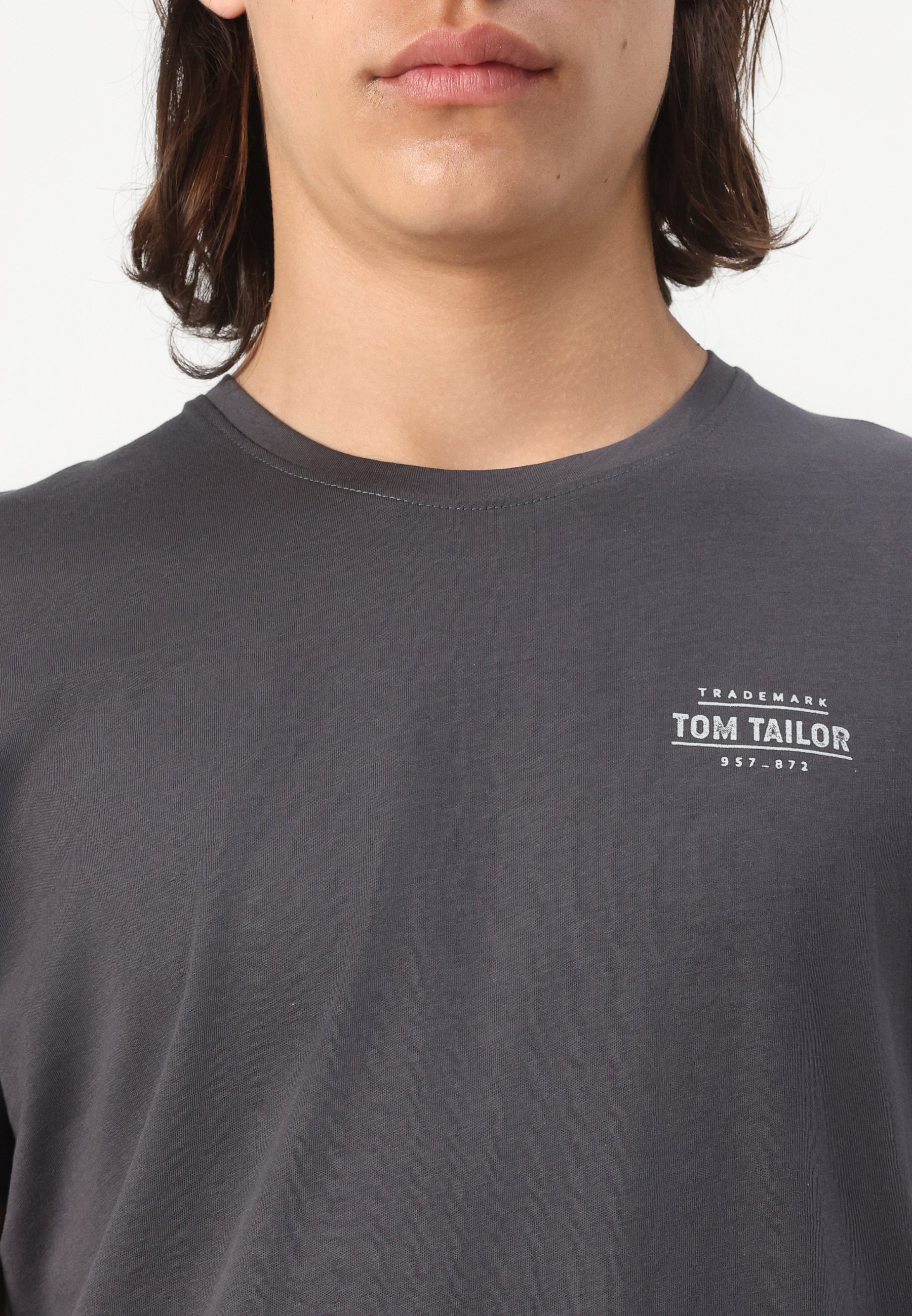 T-skjorte med print - black