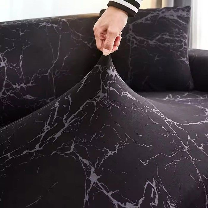 Funda para sofá esquinero, juego elástico de 2 piezas (3 plazas + 2 plazas), funda para sofá en forma de L con reposabrazos.