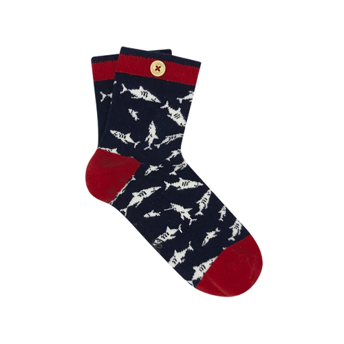 Cabaia Jules & Léa navy blue socks