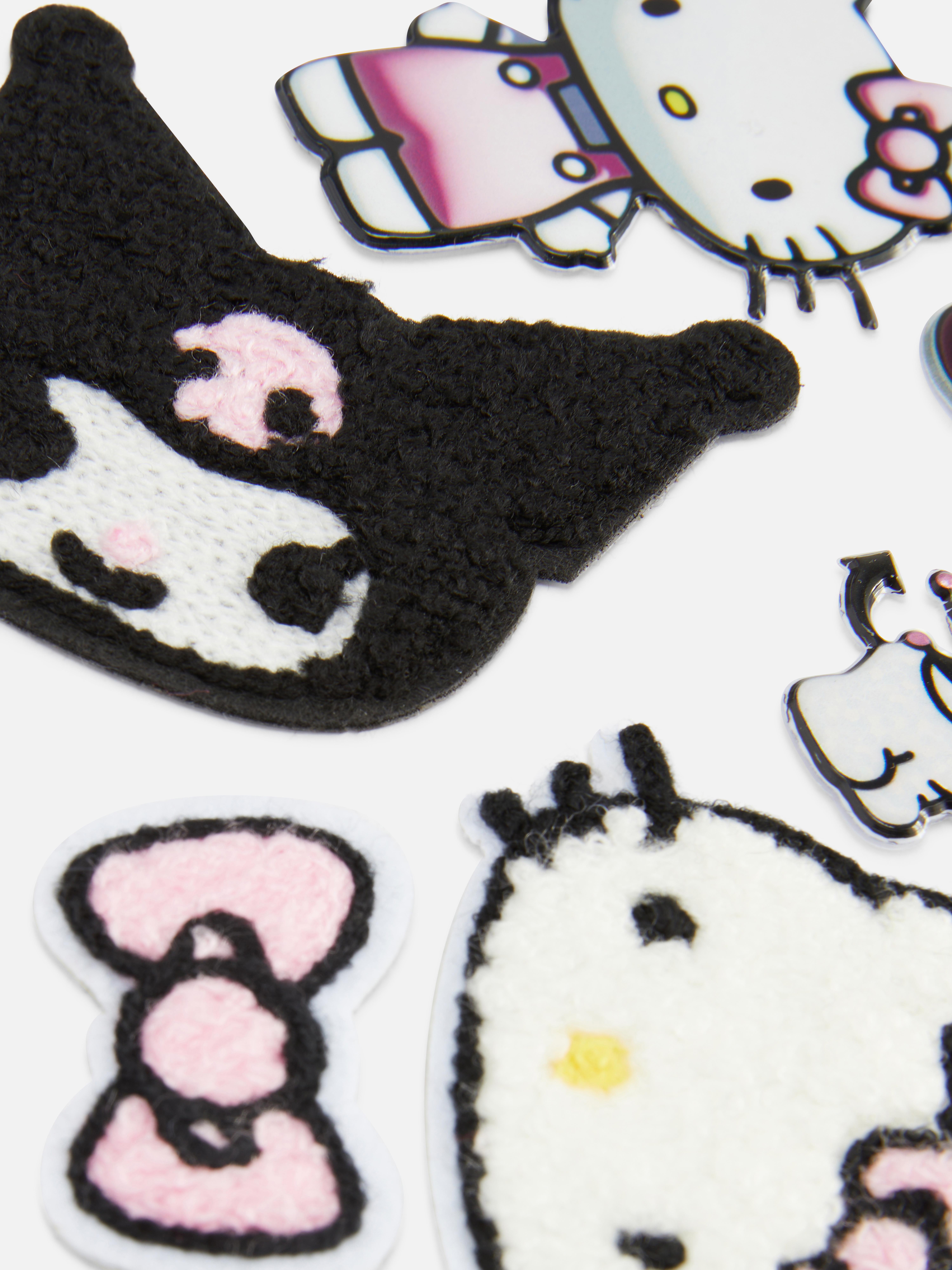 Hello Kitty und Freunde Sticker Ein Set strukturierter Sticker mit Hello Kitty und Kuromi