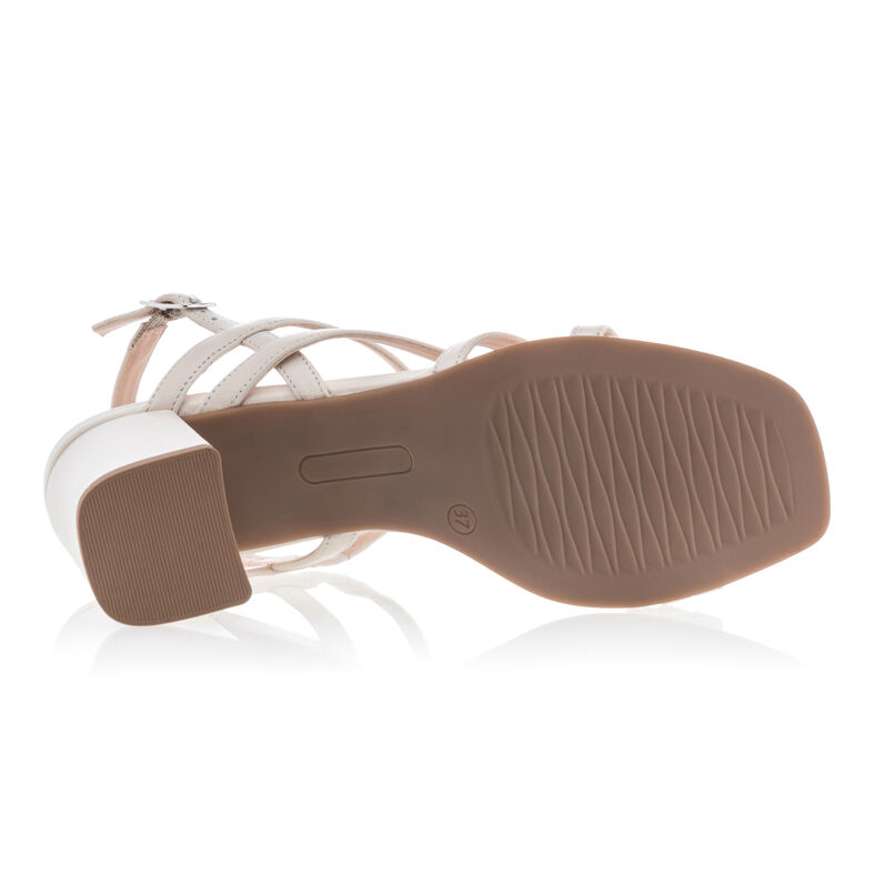 Beige sandaler / sko med åpen tå til dame