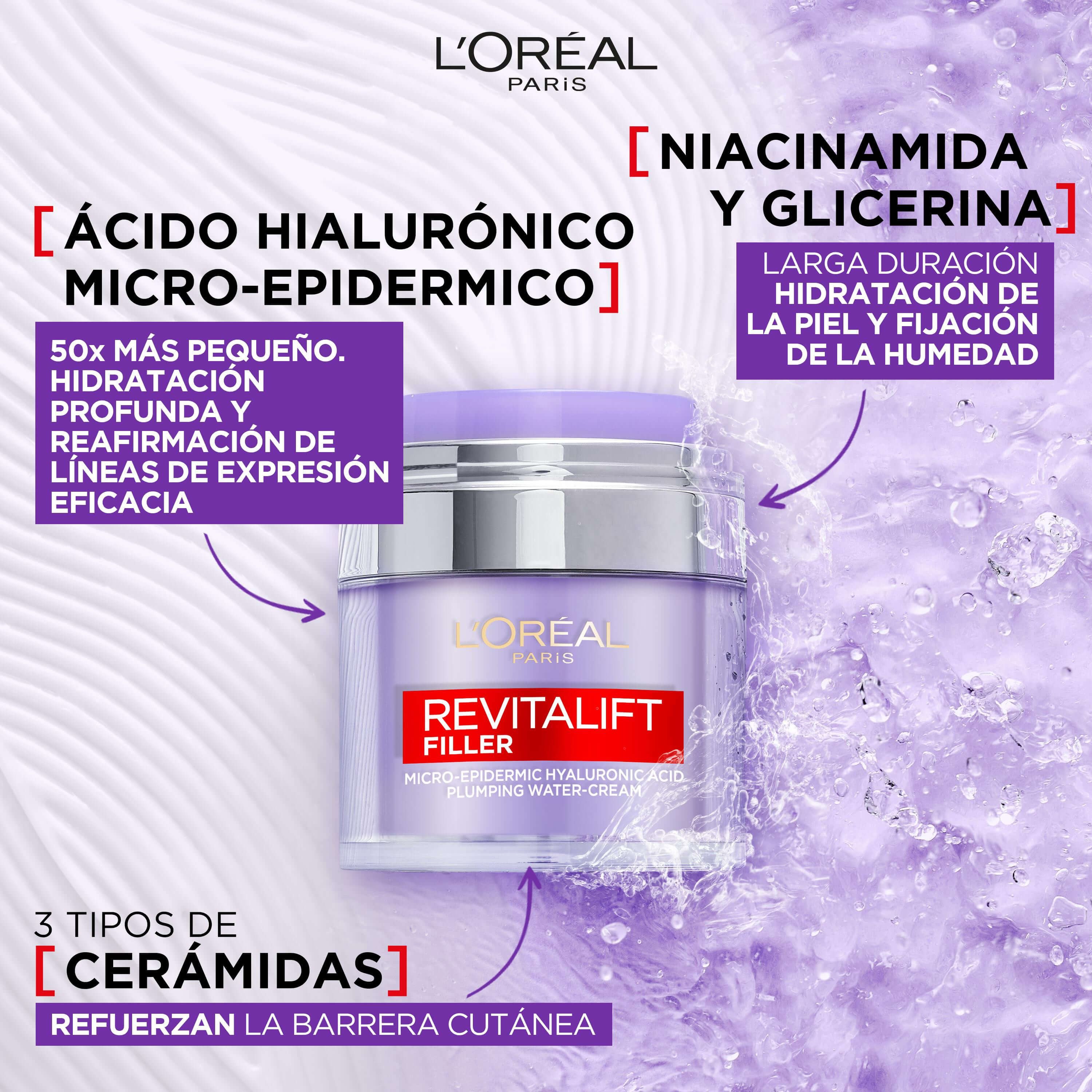 Revitalift Filler gel krema s hijaluronskom kiselinom Kreme protiv bora i starenja
