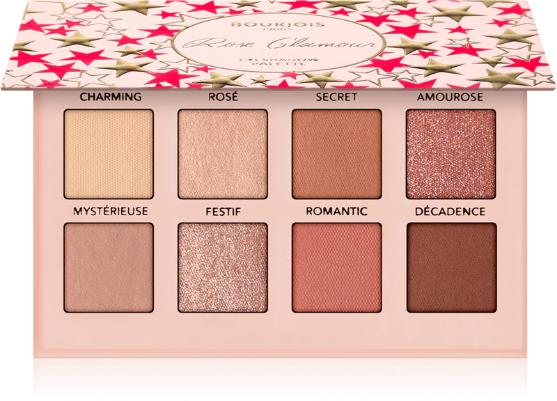 Paleta očných tieňov Bourjois Rose Glamour