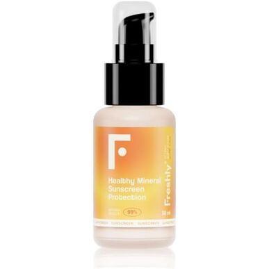 Protector solar facial mineral saludable SPF50 de Freshly Cosmetics