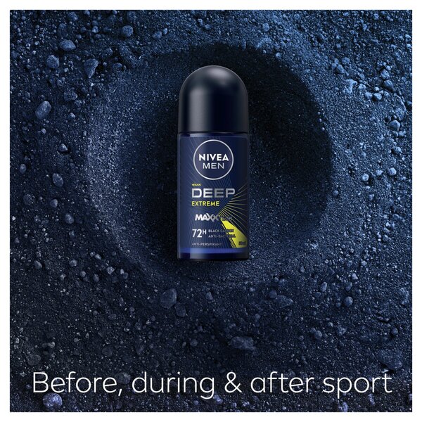 NIVEA Men Deep Sport MaxxTech Antitranspirant Roller<br>50ml