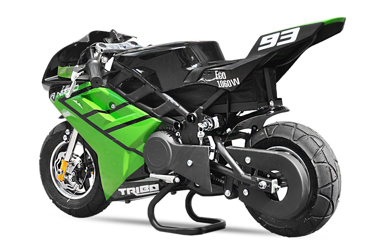 Nitro Motors Dirt Bike 1060W Eco Mini-Kinder-Pocketbike Tribo 6