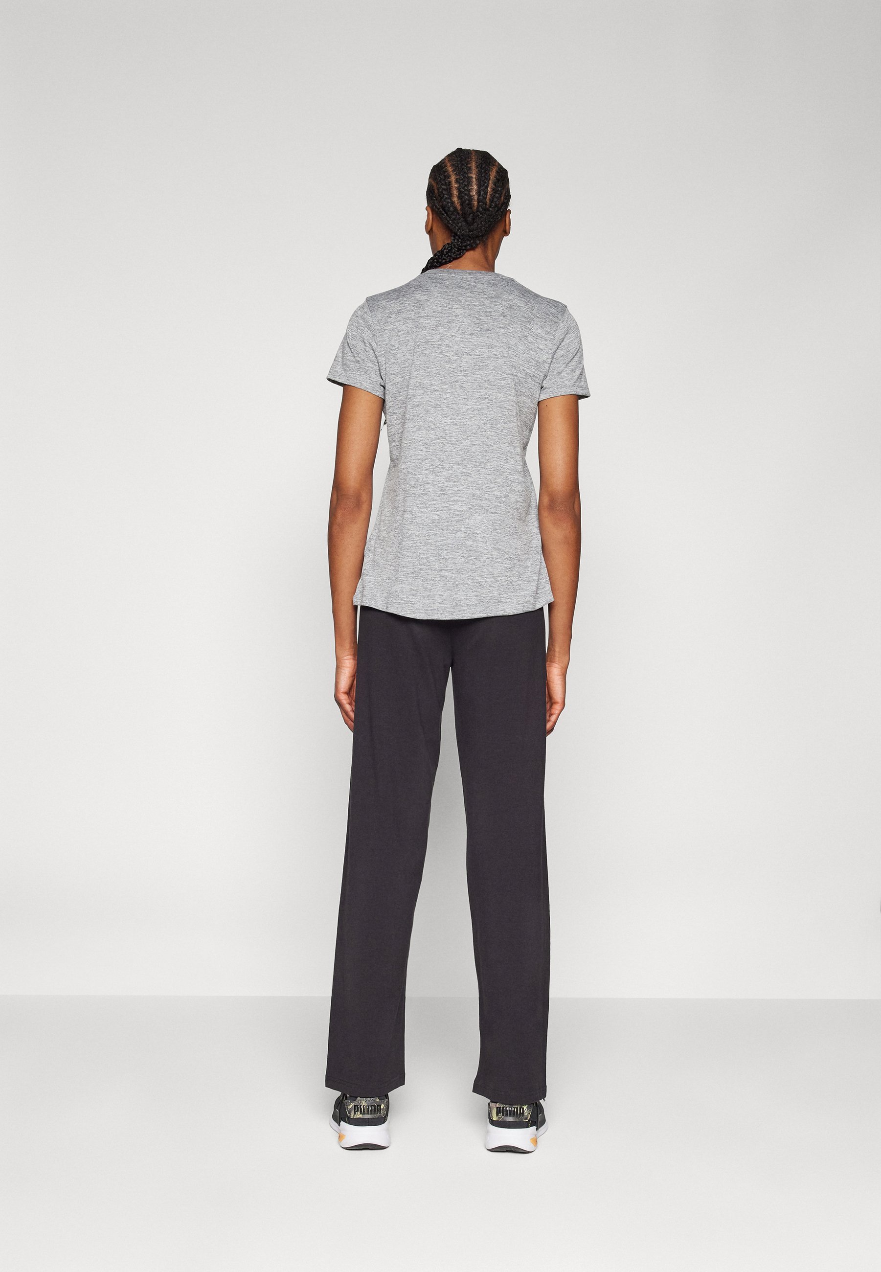 Legging droit taille haute Puma petit logo - Bas de survêtement - Noir