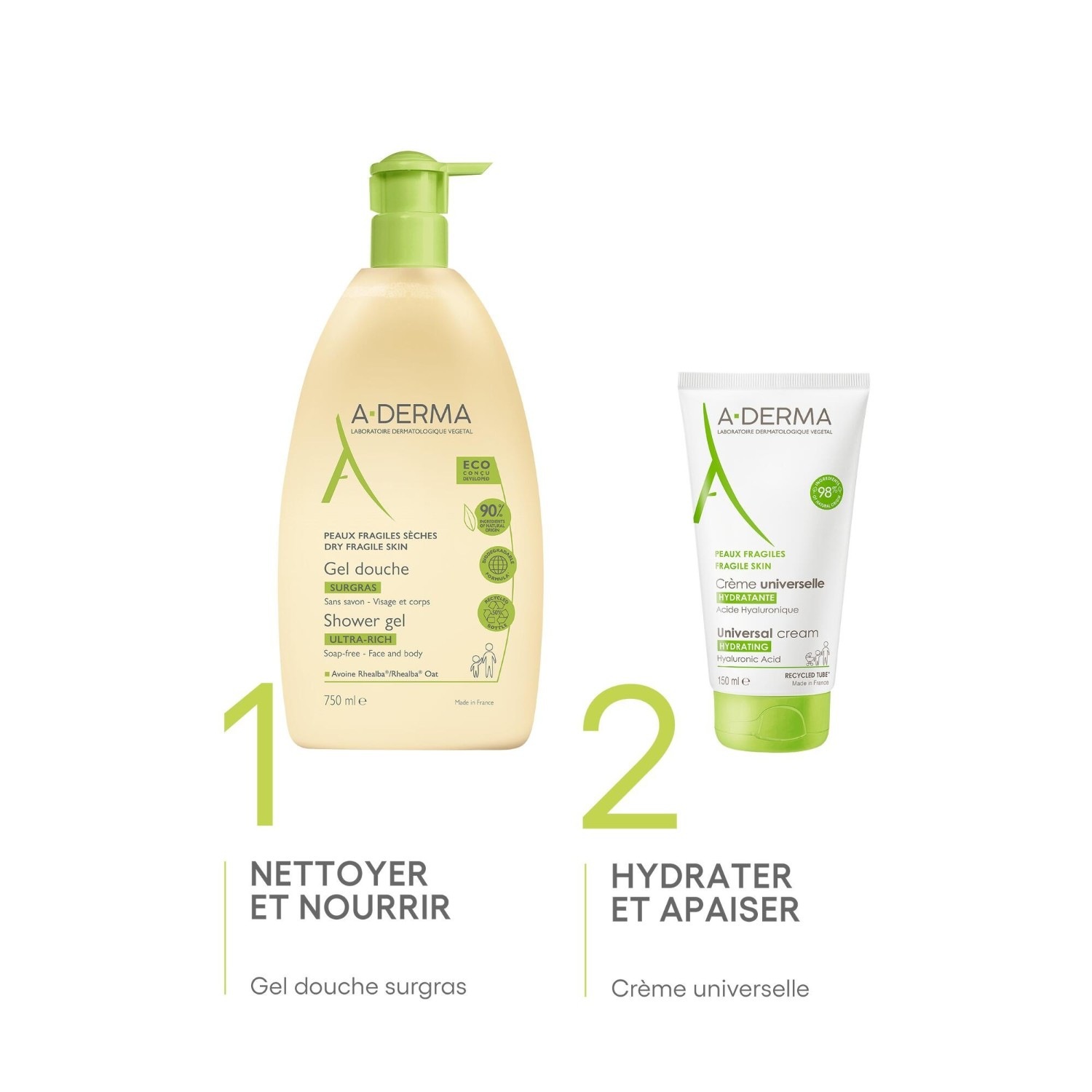 A-DERMA Gel douche surgras