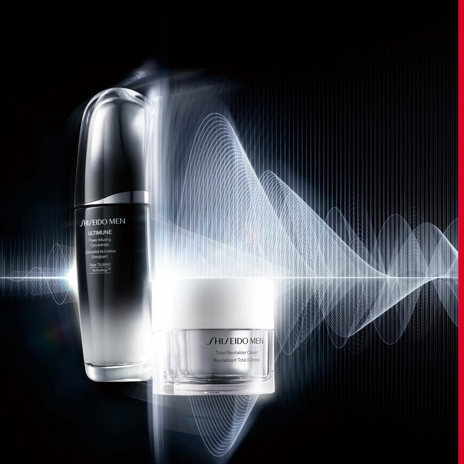 Shiseido Ultimune Power Infusing Concentrate 75 ml férfiaknak