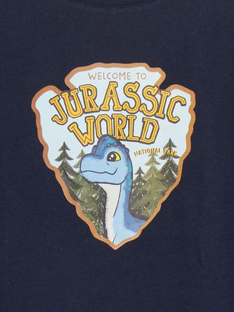 Koszulka „Jurassic World” – NIEBIESKA