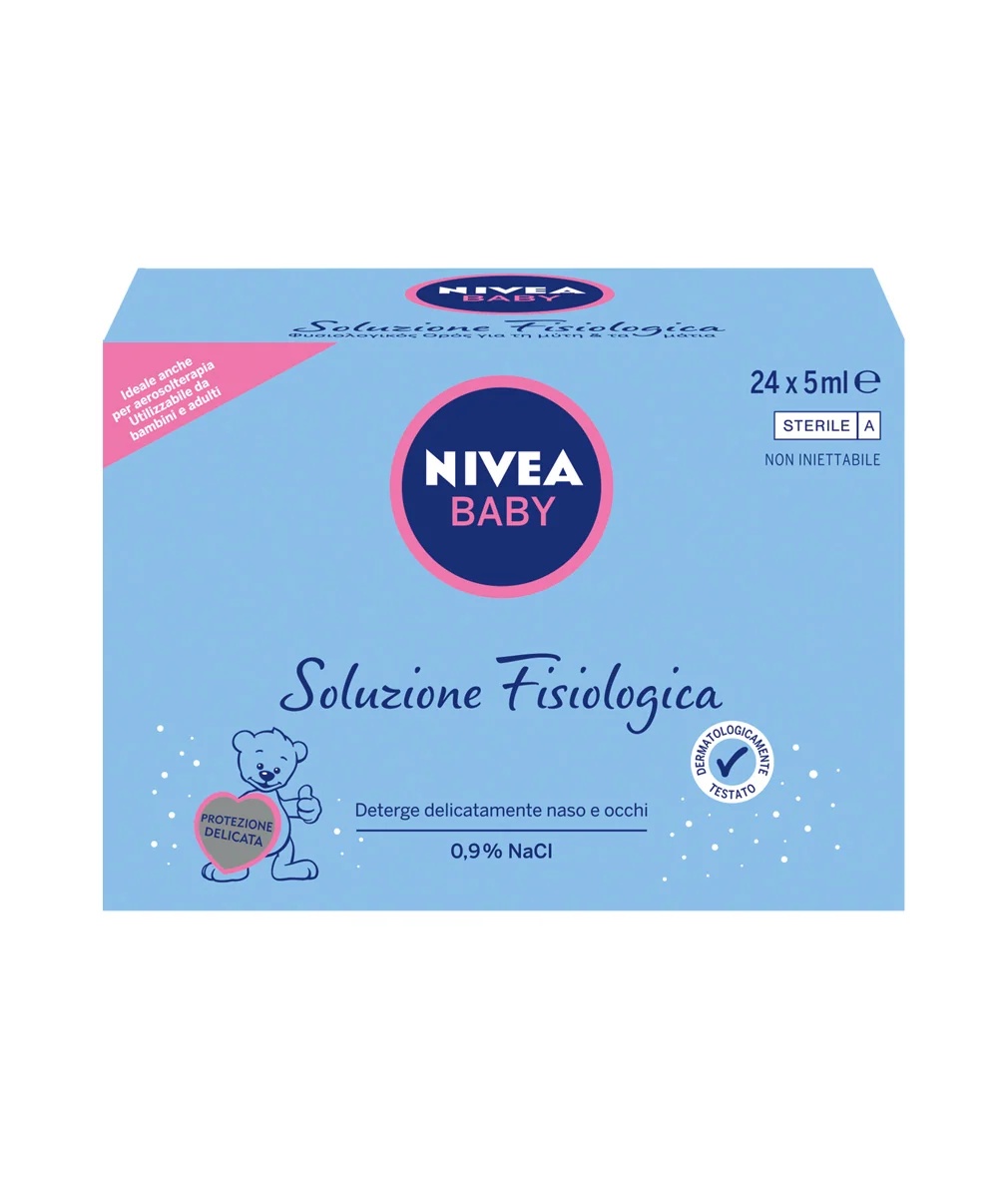 NIVEA Nivea Baby Kochsalzlösung 24 x 5 ml Nasen- und Augenlösung