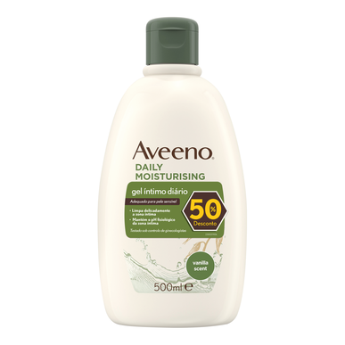 Aveeno päivittäinen kosteuttava intiimigeeli 500 ml 500 ml