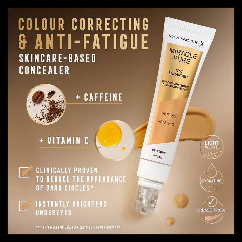 Max Factor Miracle Pure Creamy Corrector Anti Inchaço e Olheiras