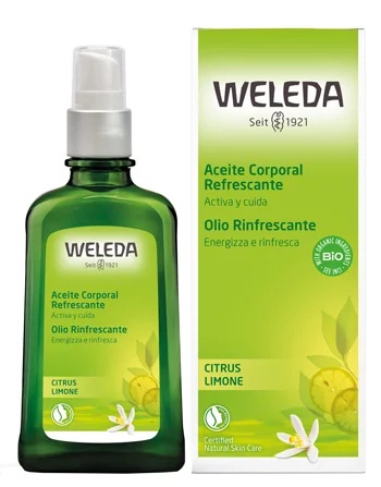 WELEDA Verfrissende Citroenolie voor de Droge Huid 100 ml