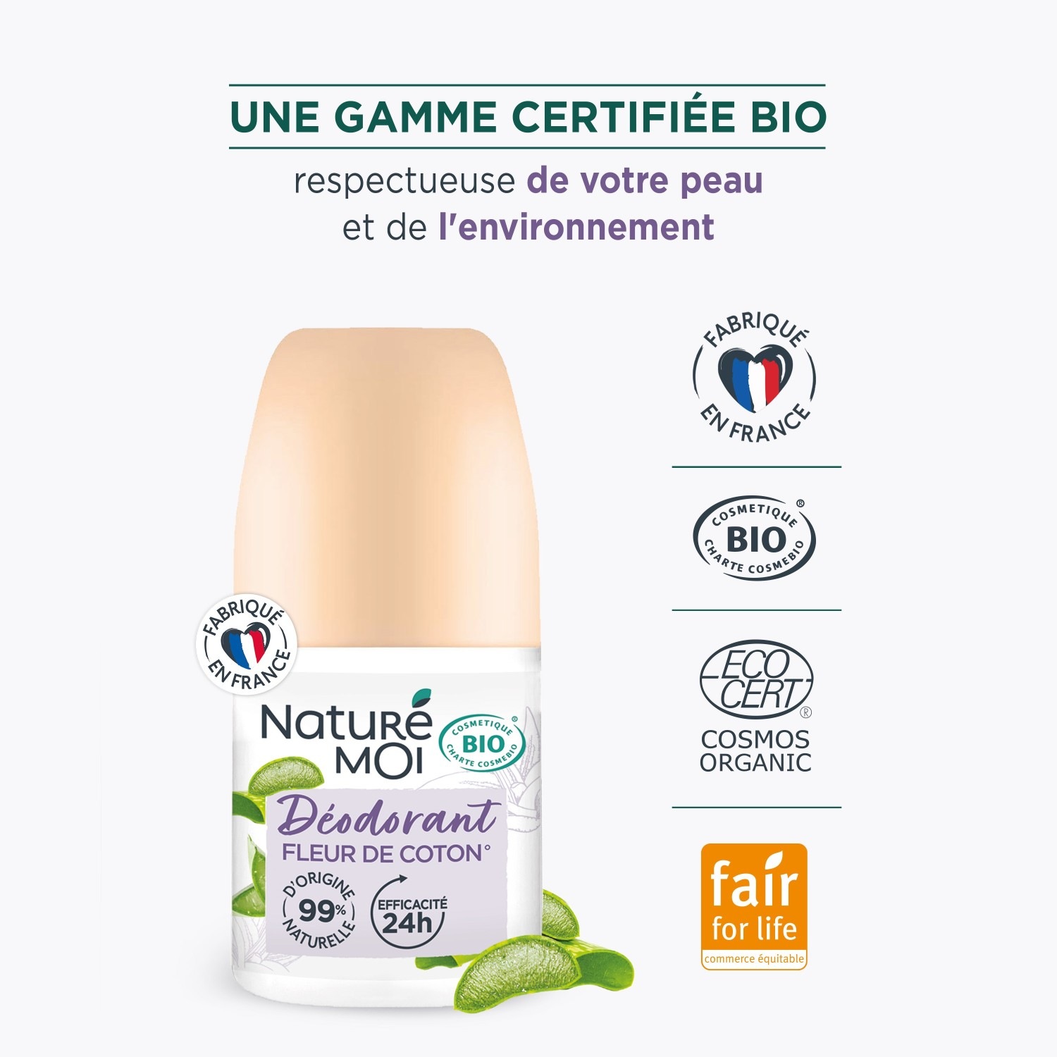 Naturé Moi Déodorant Fleur de Coton