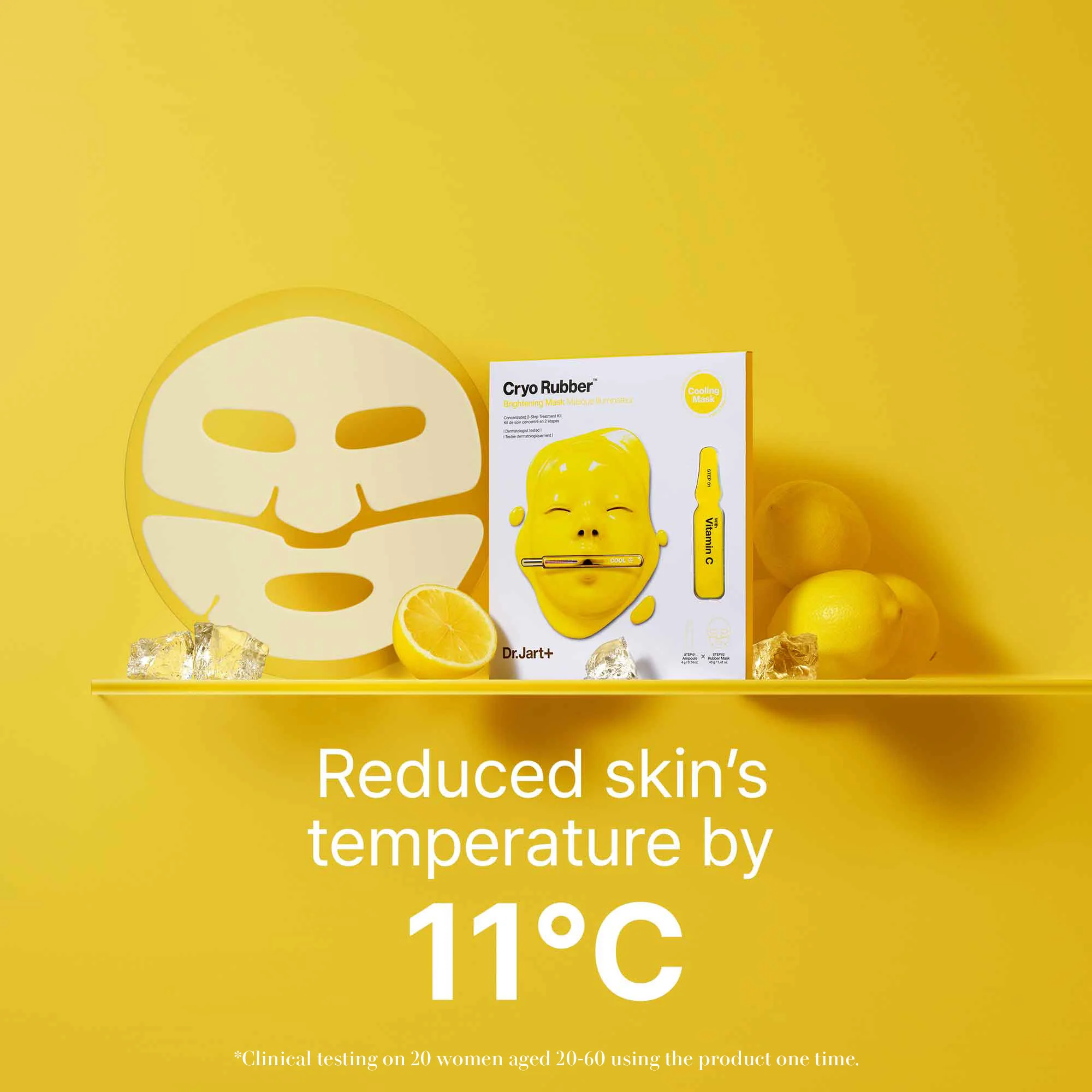 Cryo Rubber™ Brightening Vitamin C - Maschera Illuminante viso