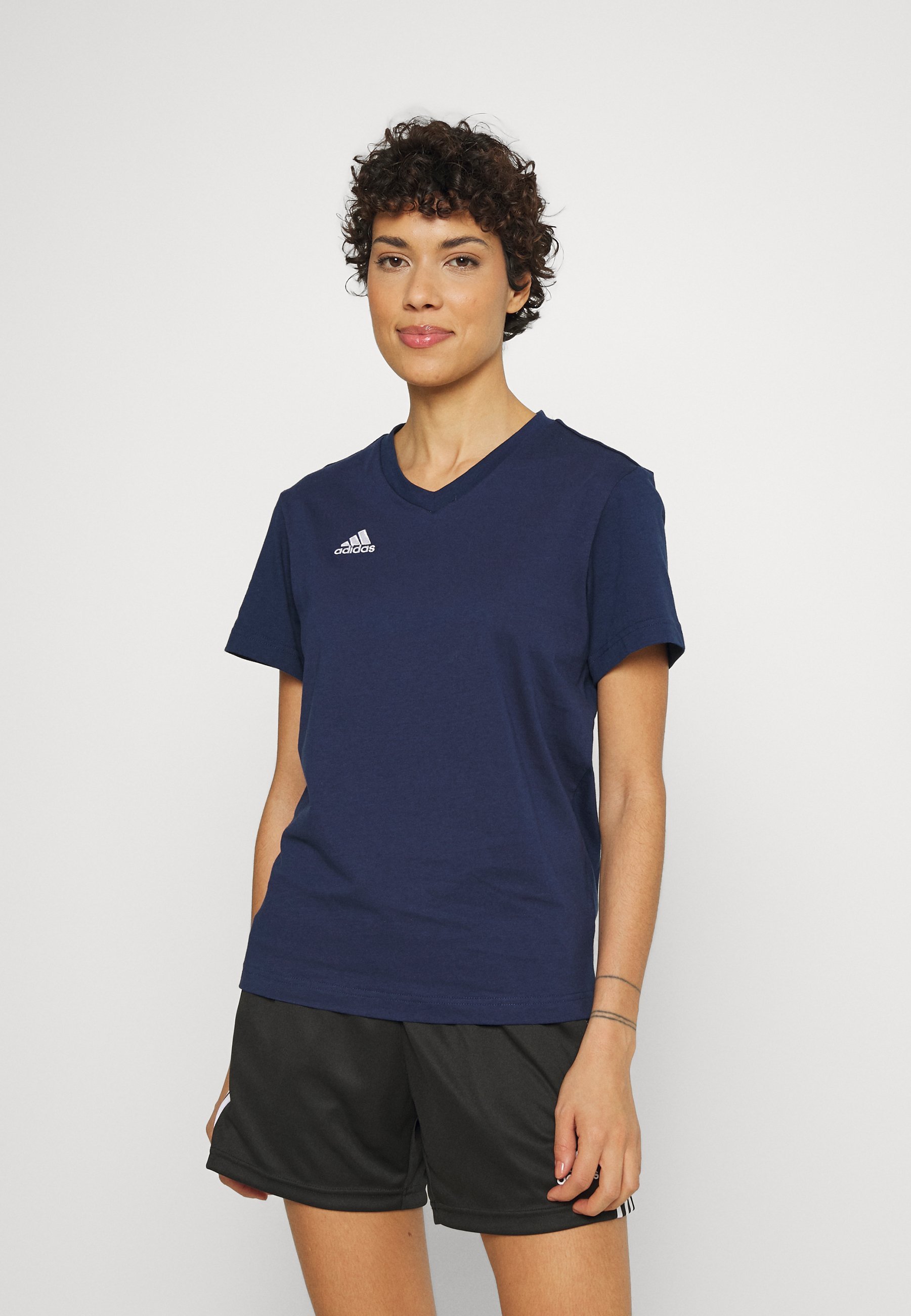 adidas Performance ENTRADA - Basic T-shirt - team marineblauw