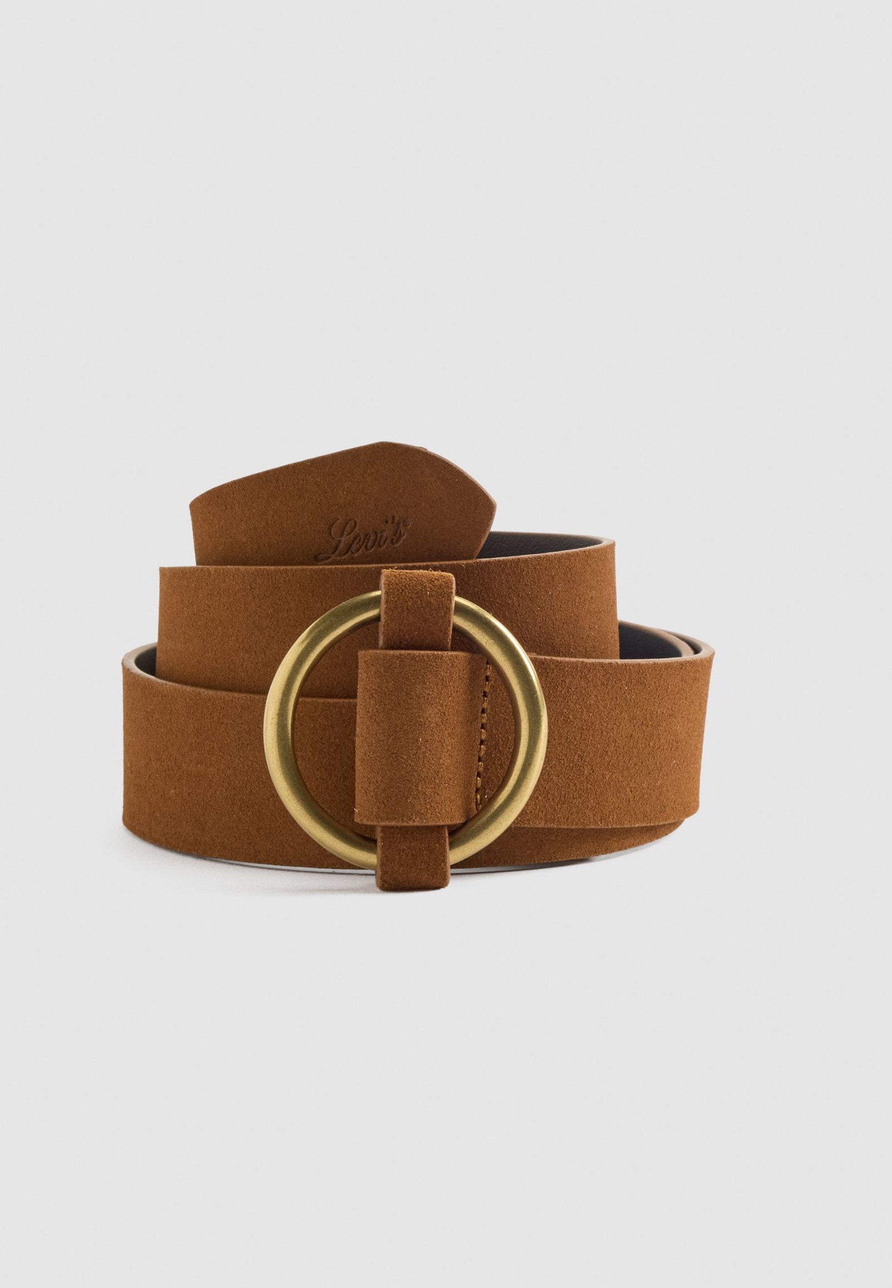 Levi's® O RING - Pásek - kožený hnědý