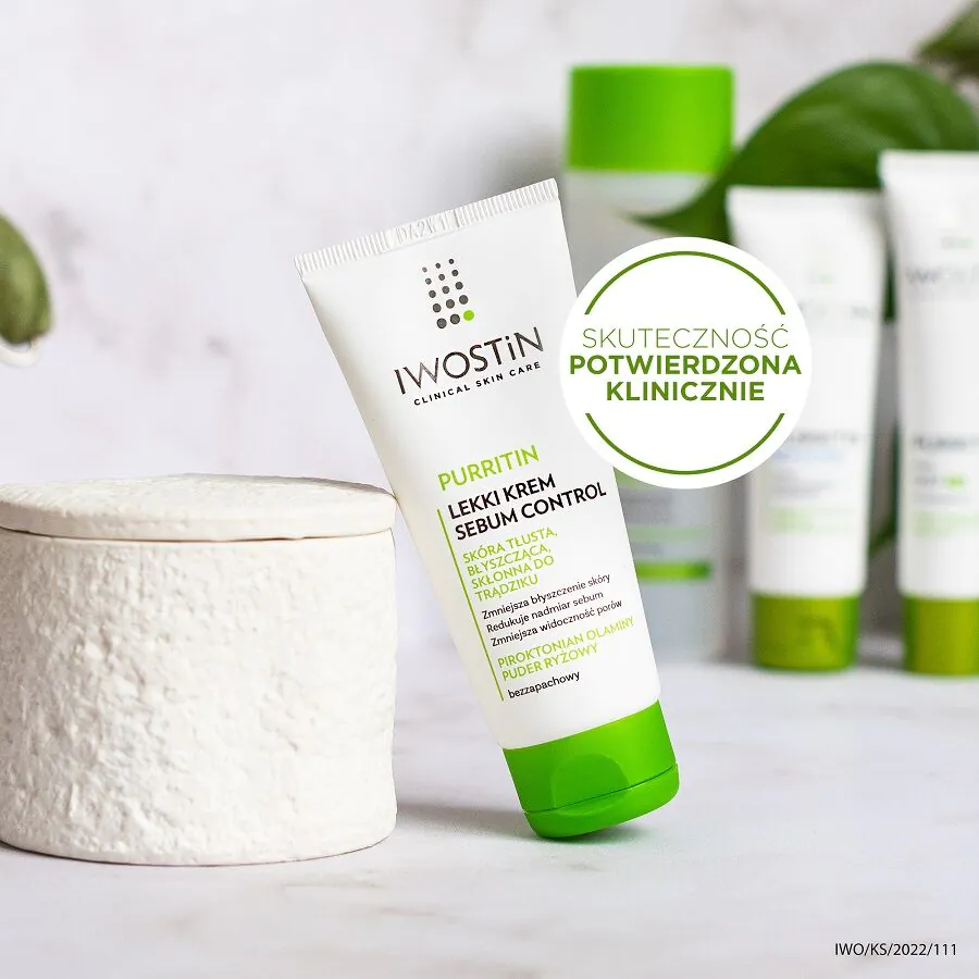 Iwostin Purritin Lekki Krem Sebum Control