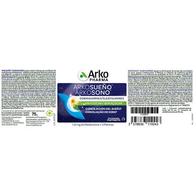 Arkopharma-karkit laadukkaaseen uneen Arkosono 30 karkkia 30 karkkia