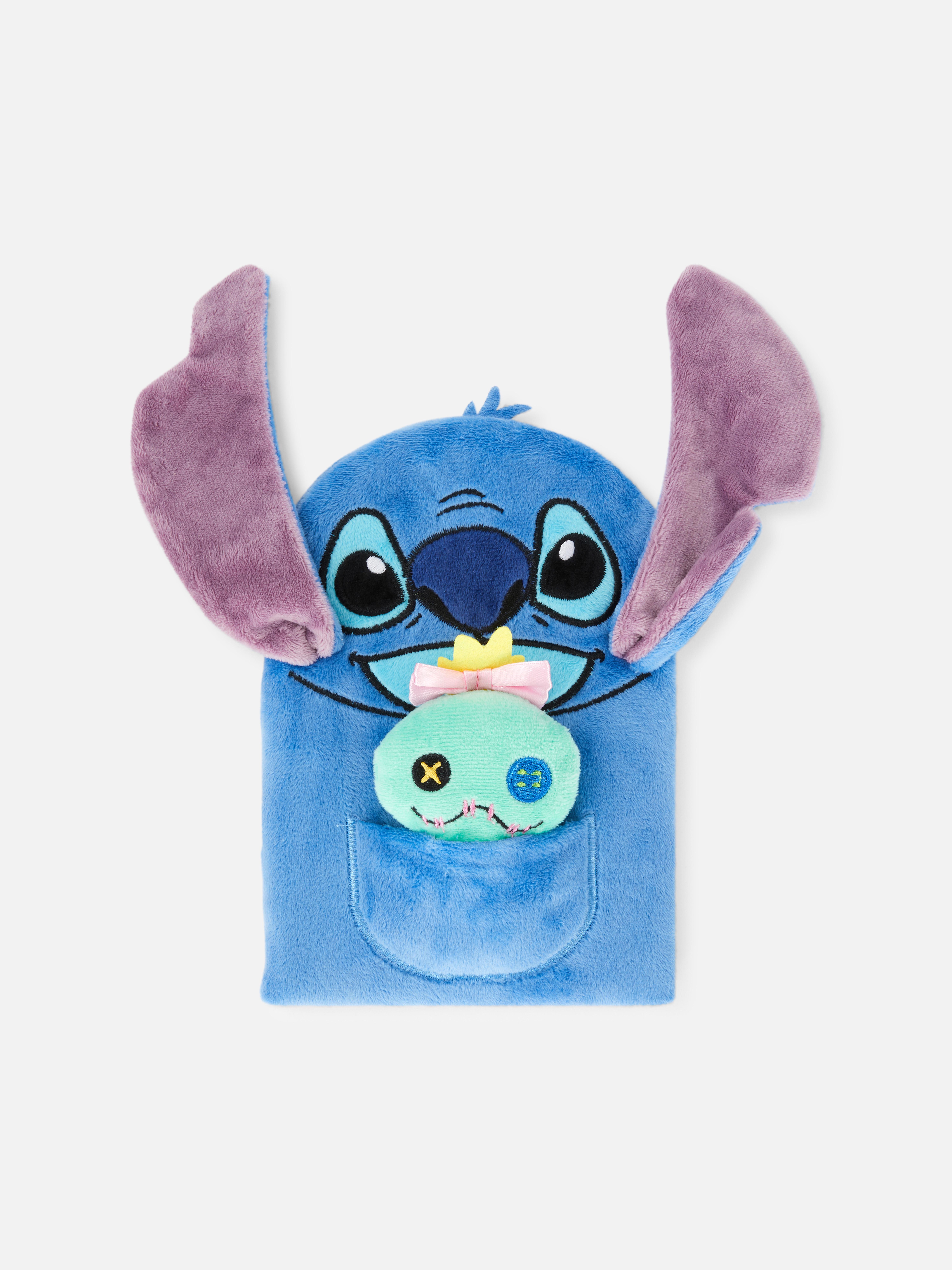 Disney Stitch & Scrump Plüsch-Tagebuch Dieses lustige Plüsch-Tagebuch mit Disneys Stitch & Scrump bewahrt all deine Geheimnisse.