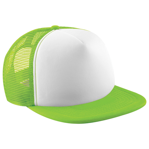  Casquette/Visière Beechfield Vintage Medium en maille nid d'abeille respirante