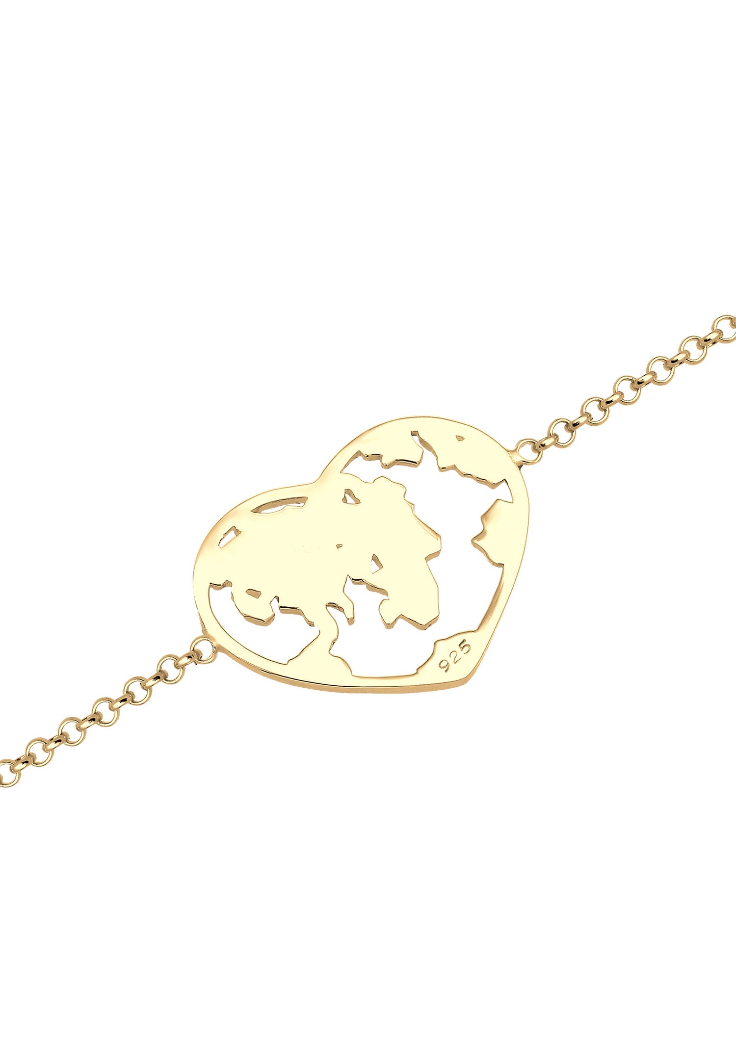 Elli Globe Bracelet Femme (925/1000) Argent