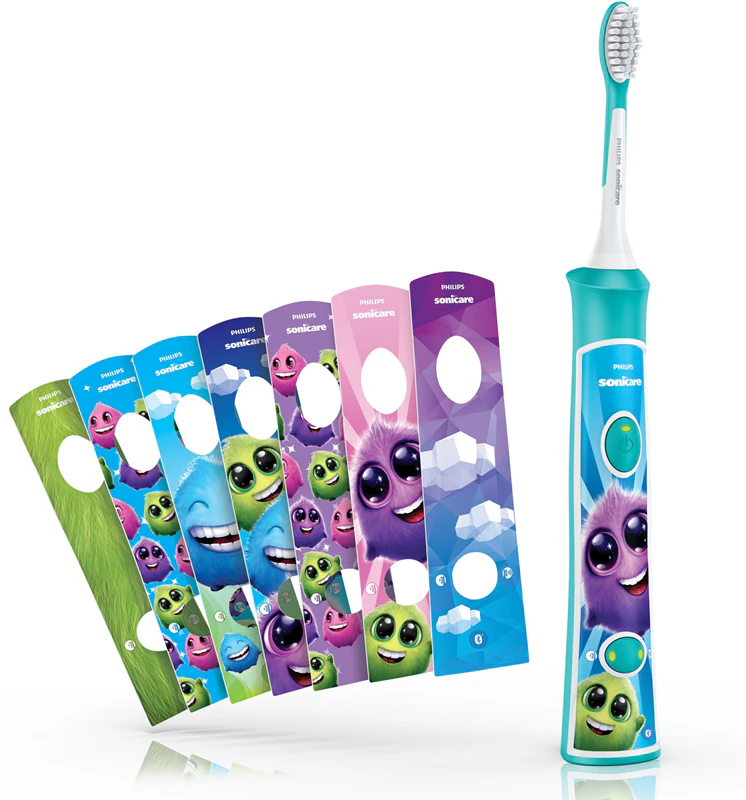 Philips Sonicare For Kids HX6322/04 sonická elektrická zubná kefka pre deti s Bluetooth pripojením