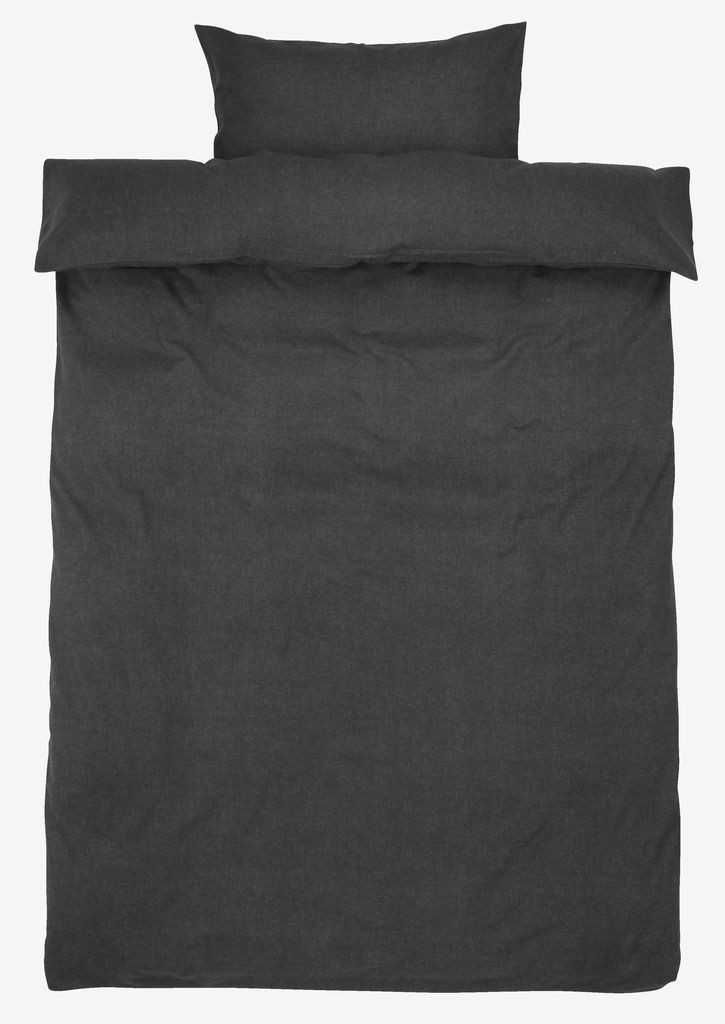 VITA Gold VITA komplet posteljnine iz flanele 140x200 temno siva