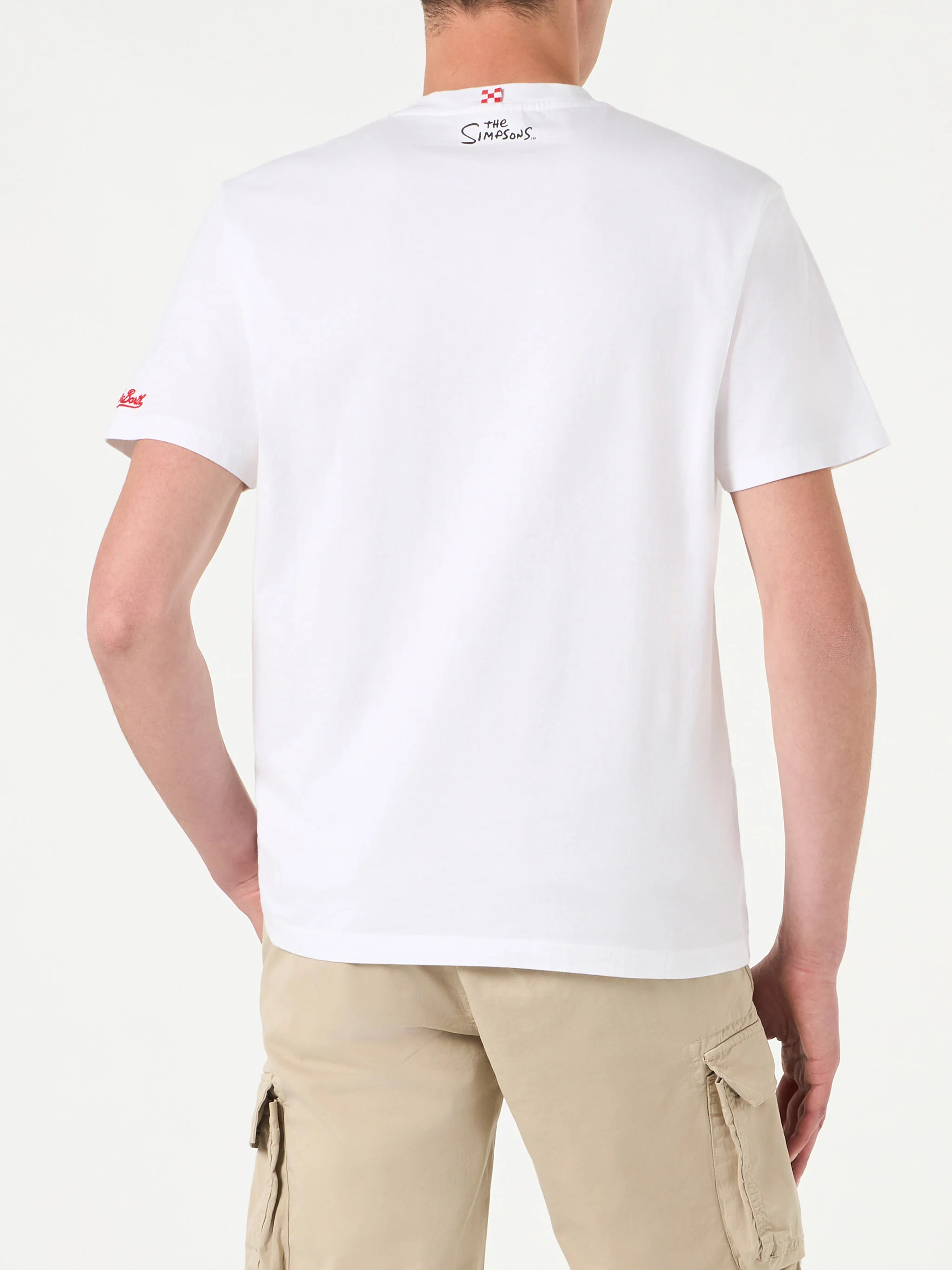 Heren katoenen T-shirt met Homer-print | SIMS SPECIALE EDITIE