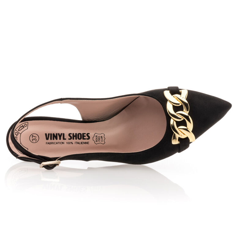 Svarte pumps til dame