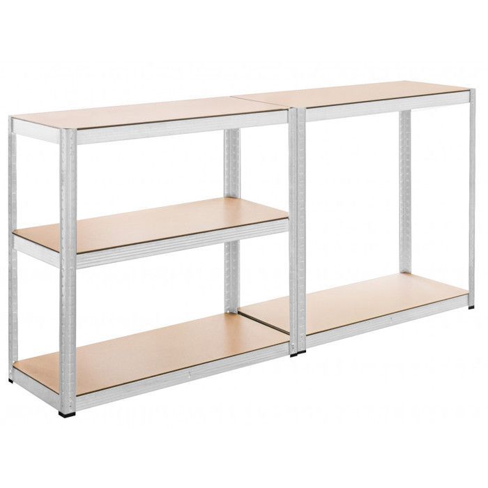 Estantería modular de alta resistencia - fabricada en metal robusto - 5 estantes - capacidad de 875 kg - 180 x 90 x 40 cm - ideal para garaje, taller o sótano