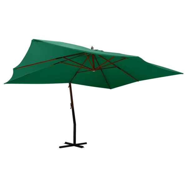 Parasol wiszący Zielony  vidaXL