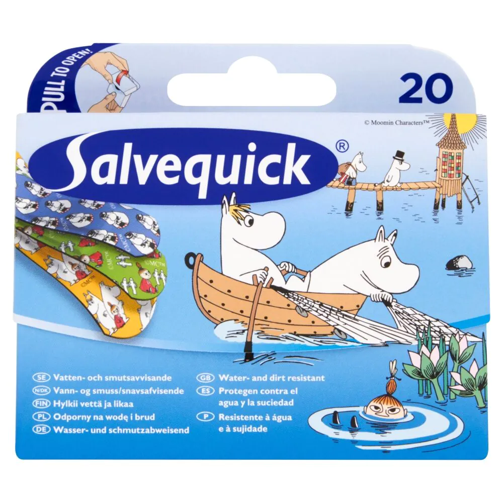 Salvequick Muminki, Plastry dla dzieci