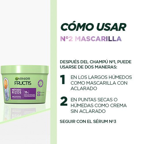 Fructis Curl Method Mask č. 2 pre hydratované kučery Vlasové masky pre mastné vlasy