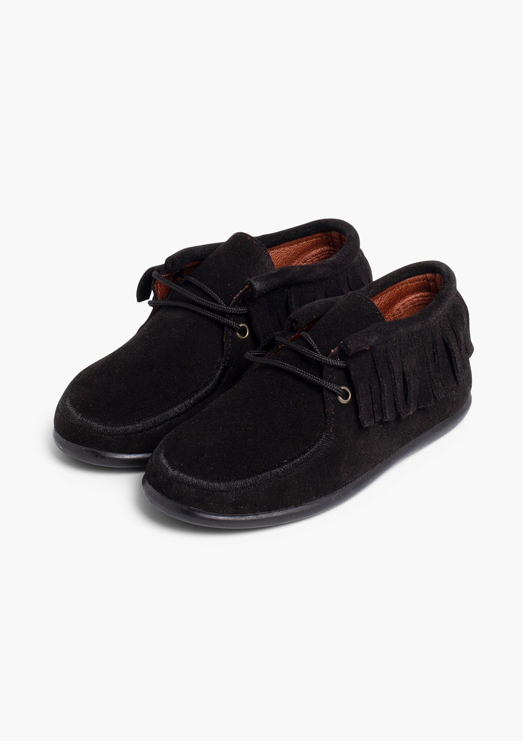 Pisamonas Babyschuhe - schwarz