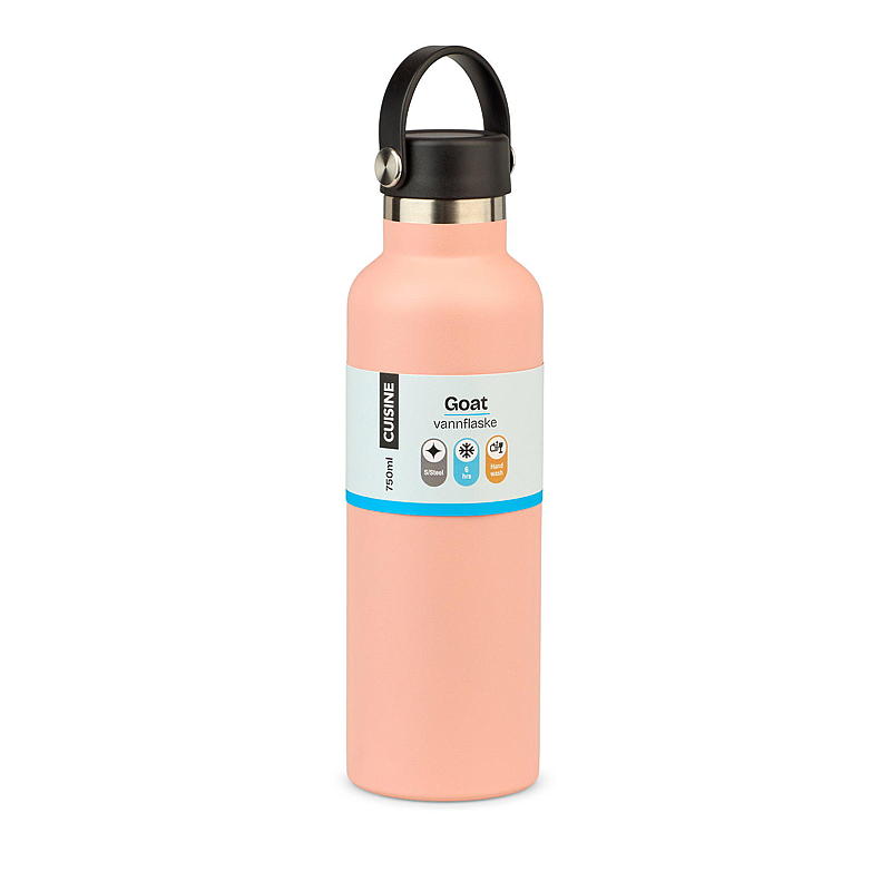 Botella para beber de 750 ml. Alimento para cabras.