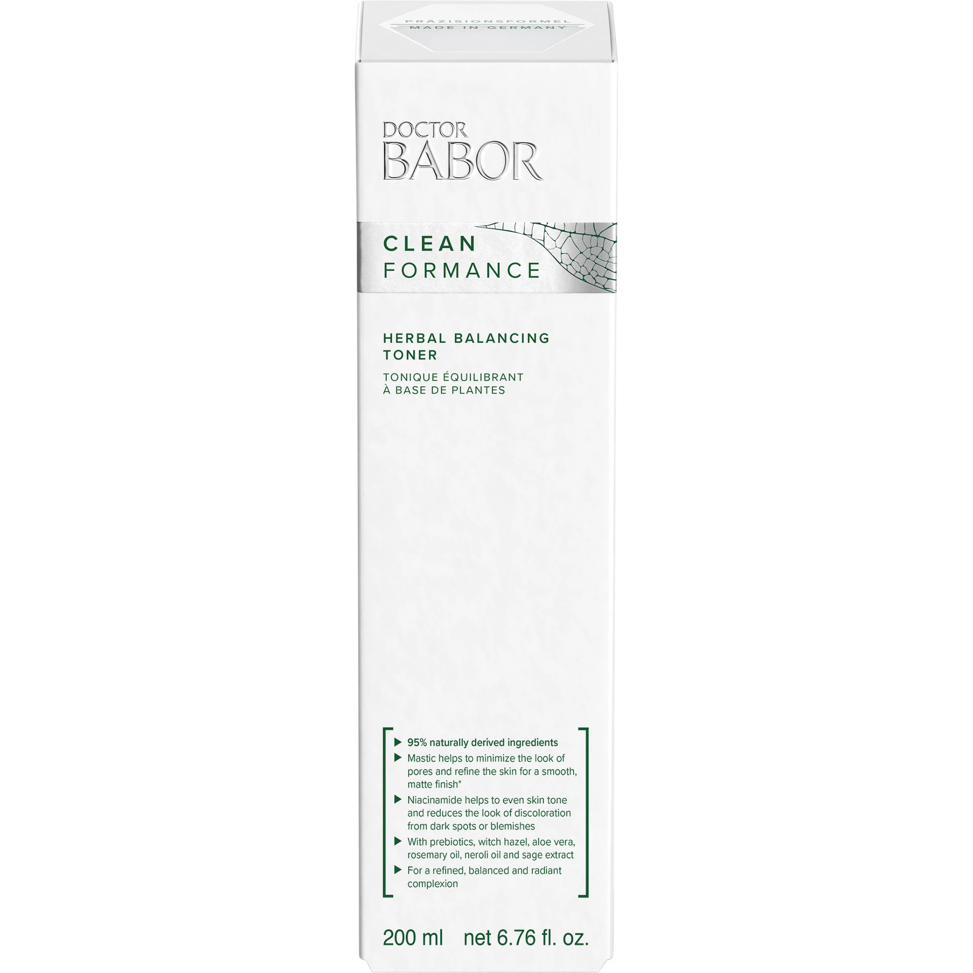 Doctor Babor Cleanformance Toner echilibrant cu plante 200 ml - BABOR