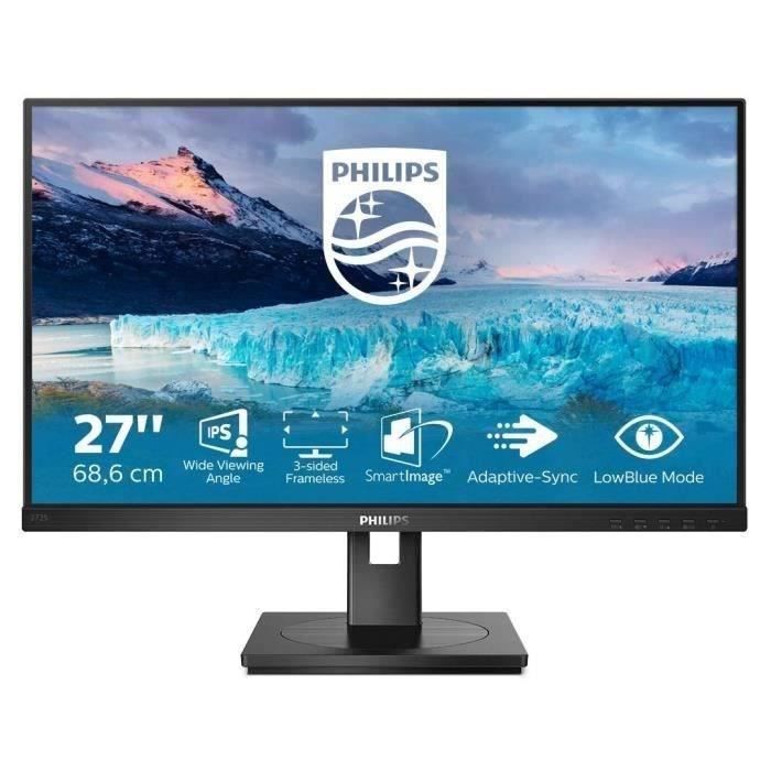 Pantalla LED - PHILIPS - S-line 272S1AE - 1920 x 1080 Full HD - IPS - 75 Hz - 27 pulgadas