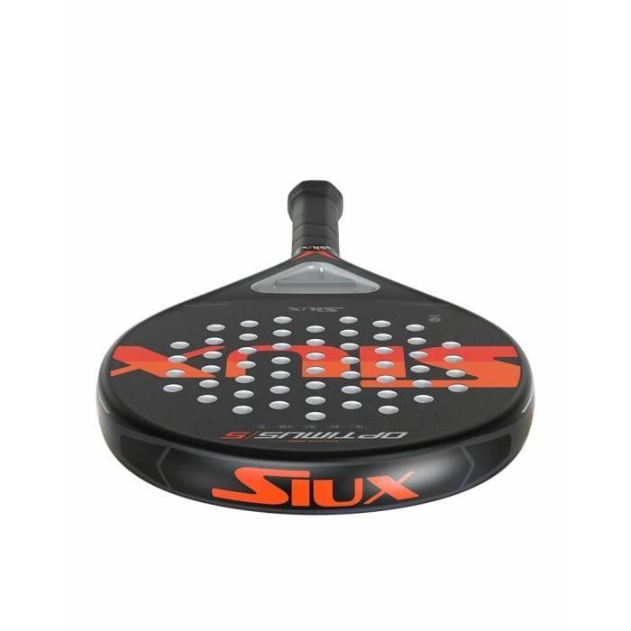 Siux Padel Optimus Pro V 2023 Padelracket - Zwart/Oranje - One Size