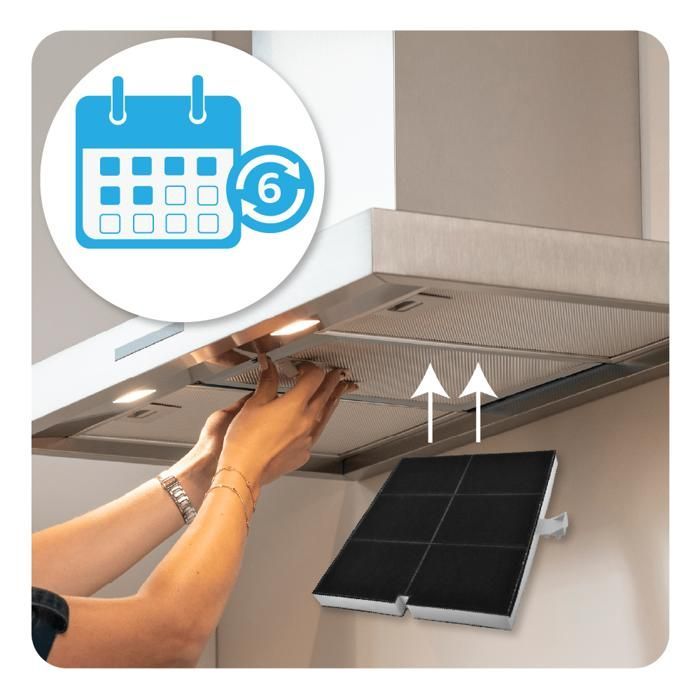 Carbon filter for Bosch, Neff, and Siemens cooker hoods