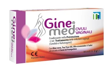 Huevos vaginales Ginemed, 10 unidades
