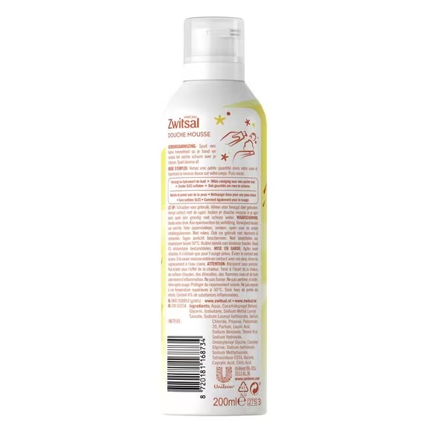 Zwitsal For You originalios dušo putos<br>200ml