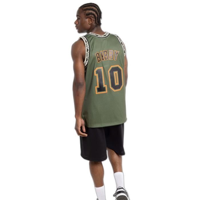 Maillot de basket - MITCHELL & NESS - Vancouver Grizzlies - Mike Bibby - Vert foncé - Taille S