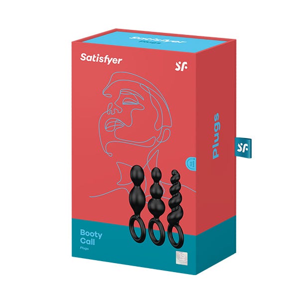 Booty Call (3 db-os készlet) Fekete| 3UD
