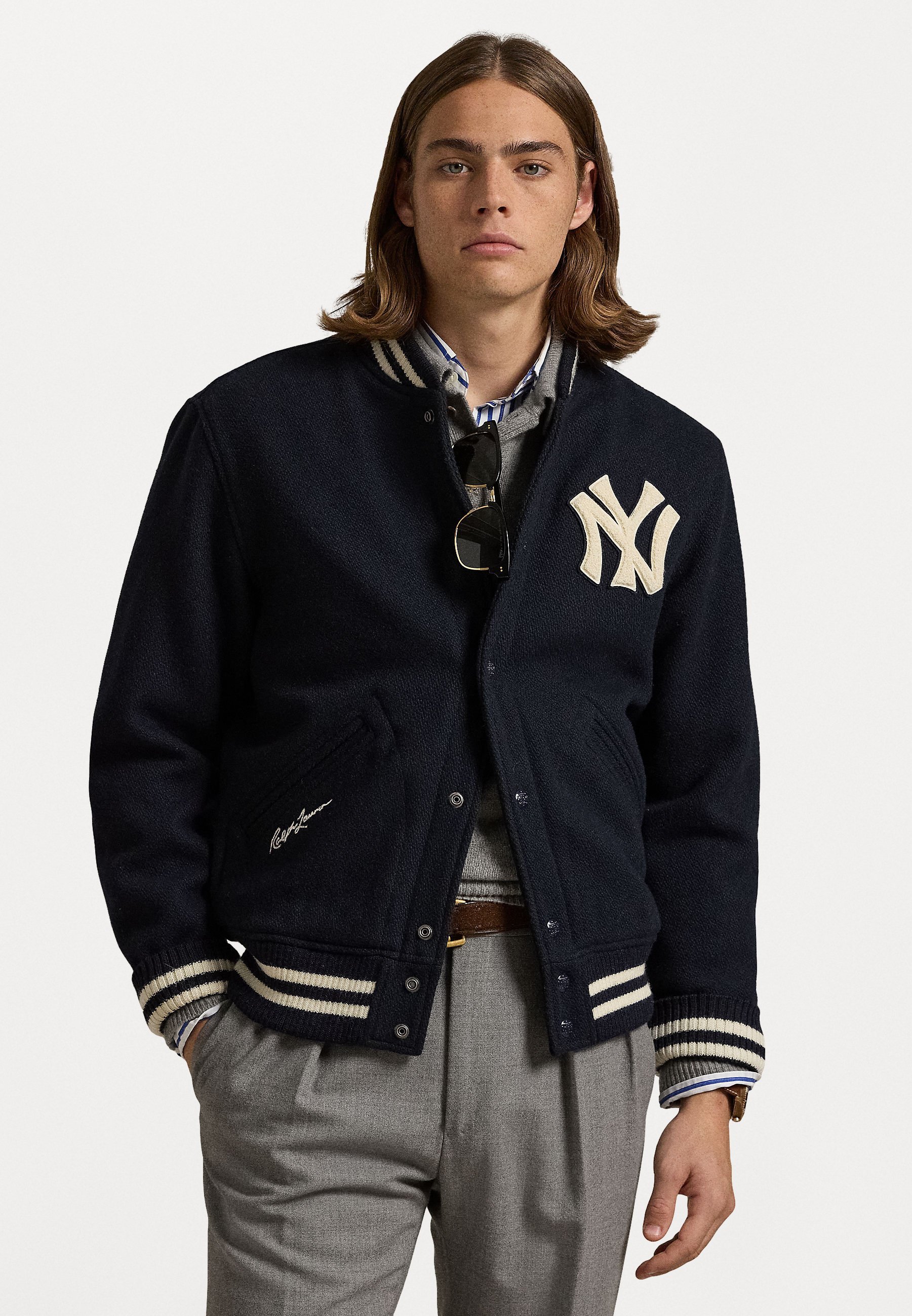 Polo Ralph Lauren - Veste Yankees unisexe - Bleu marine chasseur
