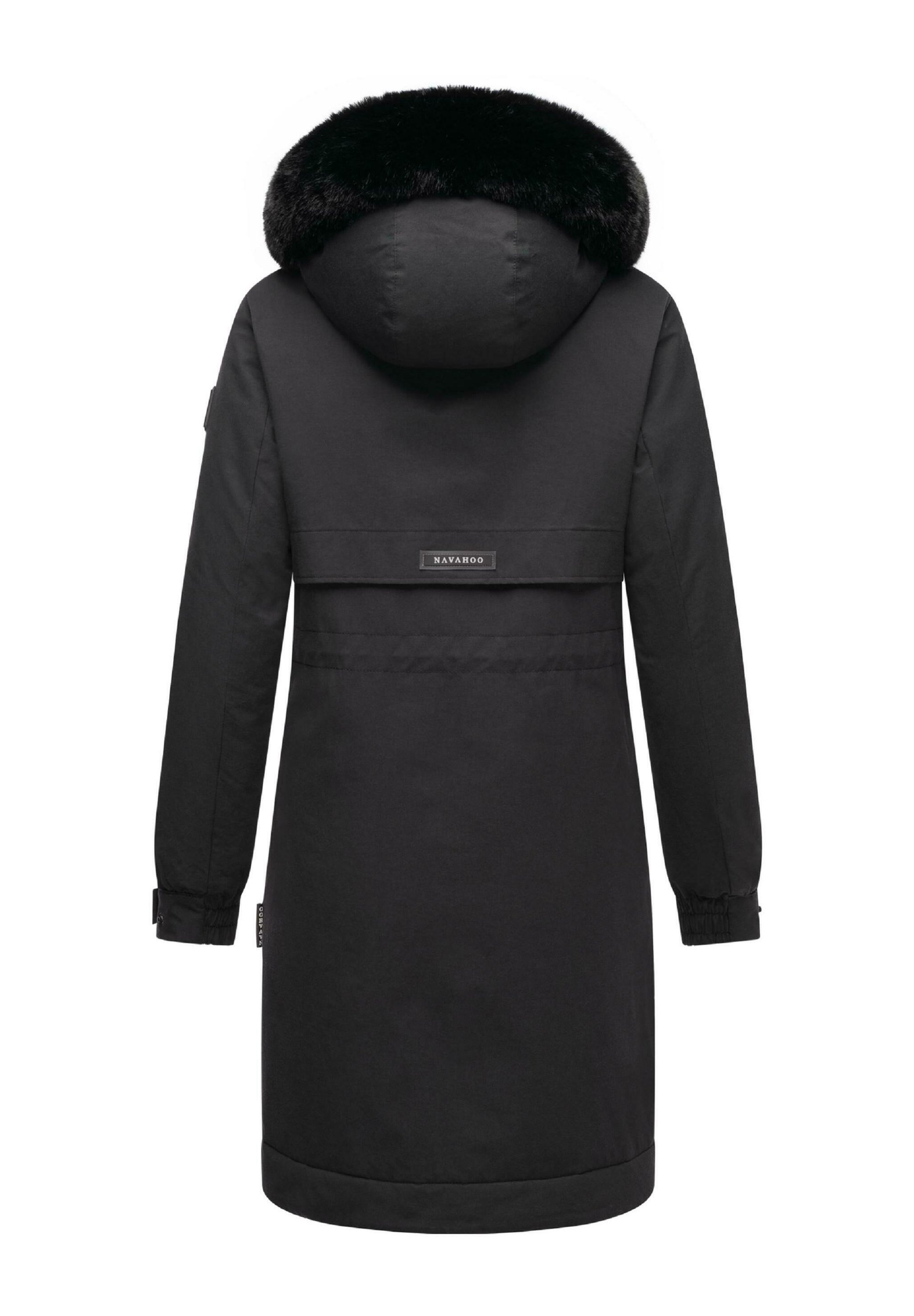 Navahoo KALTWETTERRETTER - Parka - zwart