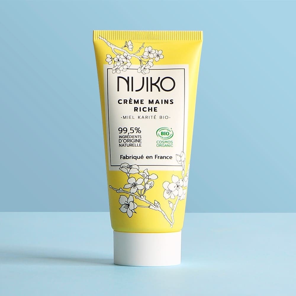 NIJIKO Crème Mains Bio Miel & Karité