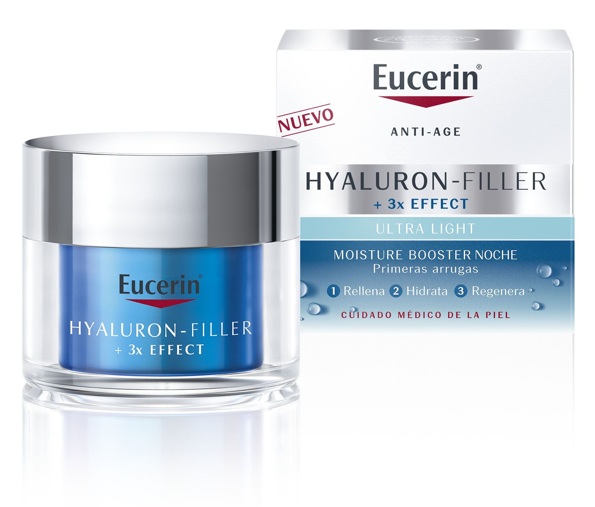 Hyaluron Filler Moisture Booster Nighttime Hydratačné krémy na tvár z lekárne